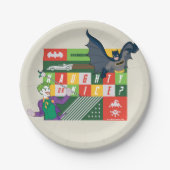 Batman vs Joker "Naughty of Nice" Papieren Bordje (Voorkant)