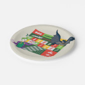 Batman vs Joker "Naughty of Nice" Papieren Bordje (Gekanteld)