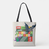 Batman vs Joker "Naughty of Nice" Tote Bag (Achterkant)