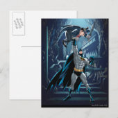 Batman vs. Penguin Briefkaart (Voorkant / Achterkant)
