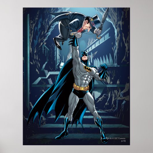 Batman vs. Penguin Poster (Voorkant)