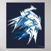 Batman Water Tonal Collage Poster (Voorkant)