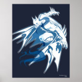 Batman Water Tonal Collage Poster (Voorkant)