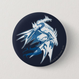 Batman Water Tonal Collage Ronde Button 5,7 Cm