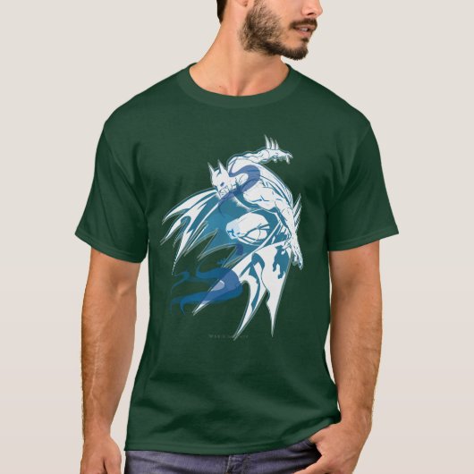 Batman Water Tonal Collage T-shirt (Voorkant)