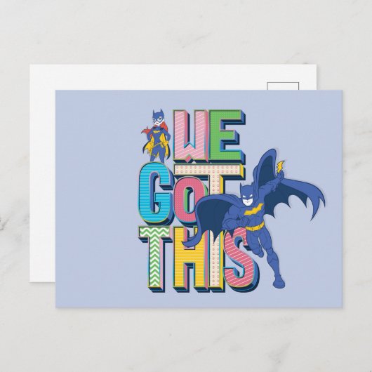 Batman | We hebben dit. Briefkaart (Voorkant / Achterkant)