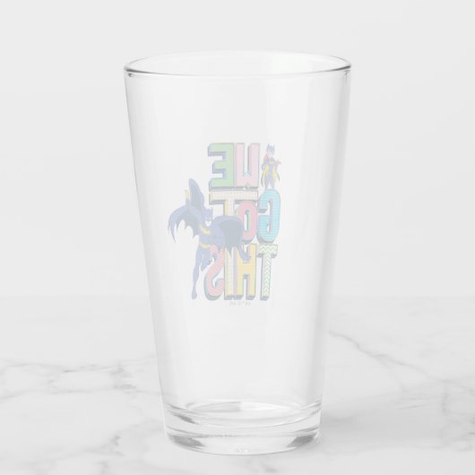 Batman | We hebben dit. Glas (Achterkant)