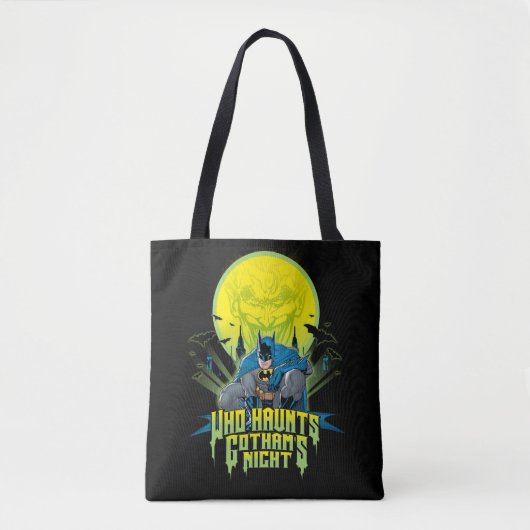 Batman | Who Haunts Gothams Night Tote Bag (Voorkant)