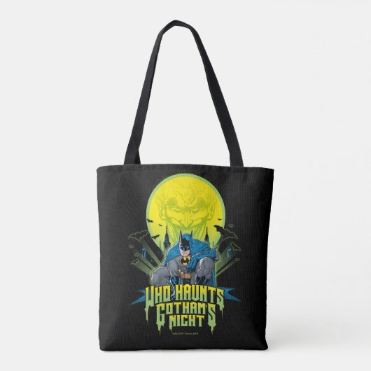 Batman | Who Haunts Gothams Night Tote Bag (Achterkant)