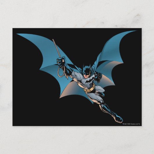 Batman zingt in actie briefkaart (Voorkant)