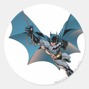 Batman zingt in actie ronde sticker