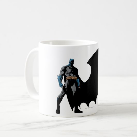 Batman - Zwarte cape Koffiemok (Voorkant links)