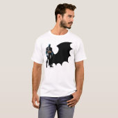Batman - Zwarte cape T-shirt (Voorkant volledig)