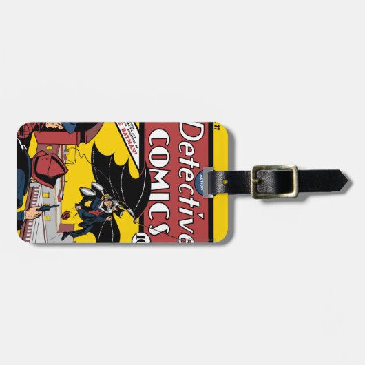 Batman's eerste verschijning bagagelabel (Voorkant horizontaal)