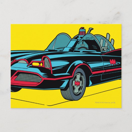 Batmobile Briefkaart (Voorkant)