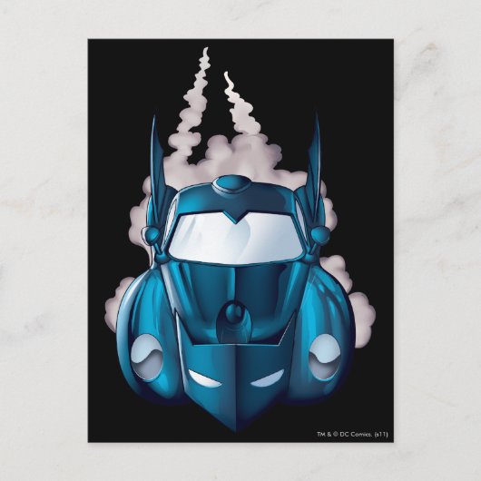 Batmobile Forward Briefkaart (Voorkant)