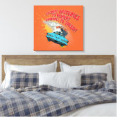 Batmobile grafische canvas afdruk (Insitu (Slaapkamer))