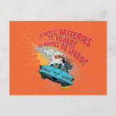 Batmobile Graphic Briefkaart (Voorkant)