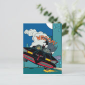 Batmobile Wroom. Briefkaart (Staand voorkant)
