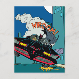 Batmobile Wroom. Briefkaart