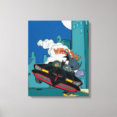 Batmobile Wroom. Canvas Afdruk (Voorkant)
