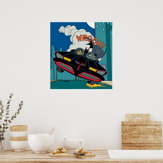 Batmobile Wroom. Poster (Keuken)