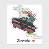 Batmobile Wroom. Sticker (Vel)