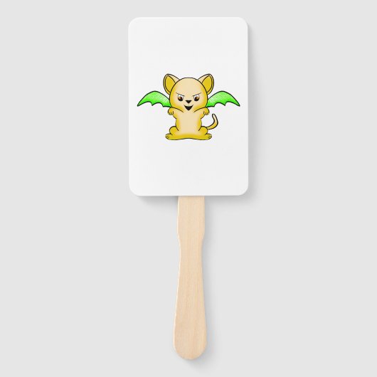 Batmouse. Funny mouse with bat wings. Halloween. Handwaaier (Voorkant)