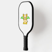 Batmuis. Een grappige muis met vleervleugels. Hall Pickleball Paddle (Links)