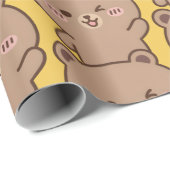 "Bato Bato" Honey Bear  Cadeaupapier (Rol Hoek)