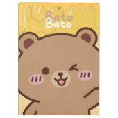 "Bato Bato" Honey Bear Spiral  Klembord (Achterkant)