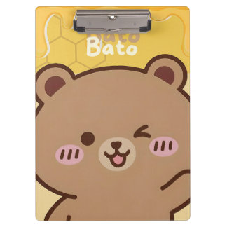 "Bato Bato" Honey Bear Spiral  Klembord