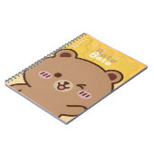 "Bato Bato" Honey Bear Spiral Notebook Notitieboek (Linkerzijde)