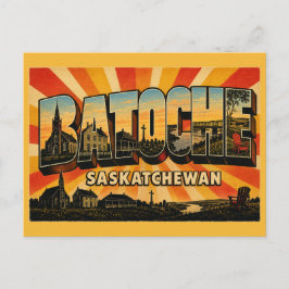 Batoche National Historic Site Saskatchewan Métis  Briefkaart