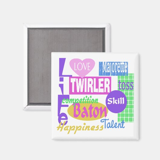 Baton Life Magneet (Voorkant / Achterkant)