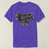 Baton Rogue VIGNETTE  KLEUR T-shirt (Design voorkant)