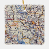 Baton Rouge and Lafayette Christmas Ornament (Voorkant)