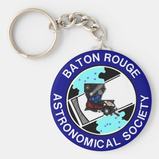 Baton Rouge Astronomical Society Sleutelhanger (Voorkant)