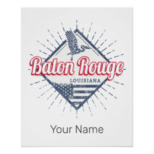 Baton Rouge City Louisiana Verenigde Staten Perfect Poster