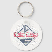 Baton Rouge City Louisiana Verenigde Staten Sleutelhanger (Voorkant)