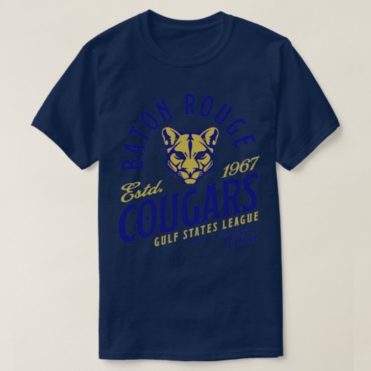 Baton Rouge Cougars T-shirt (Design voorkant)