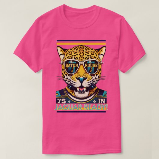Baton Rouge Jaguar Ready TShirt (Design voorkant)