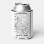 Baton Rouge Kaart Blikjeskoeler (Blikje Achterkant)