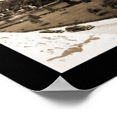 Baton Rouge LA Capitol Foto 1935 Poster (Hoek)