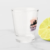 Baton Rouge LA City Skyline Shot Glas (Links)