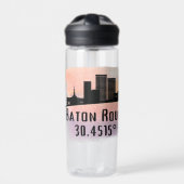 Baton Rouge LA City Skyline Waterfles (Voorkant)