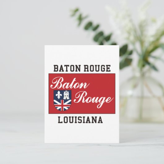 Baton Rouge Louisiana Briefkaart (Staand voorkant)