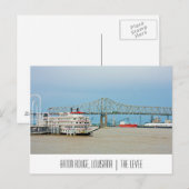 Baton Rouge Louisiana briefkaart (Voorkant / Achterkant)
