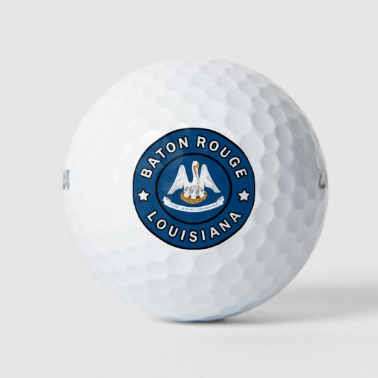 Baton Rouge Louisiana Golfballen (Voorkant)