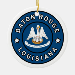 Baton Rouge Louisiana Keramisch Ornament